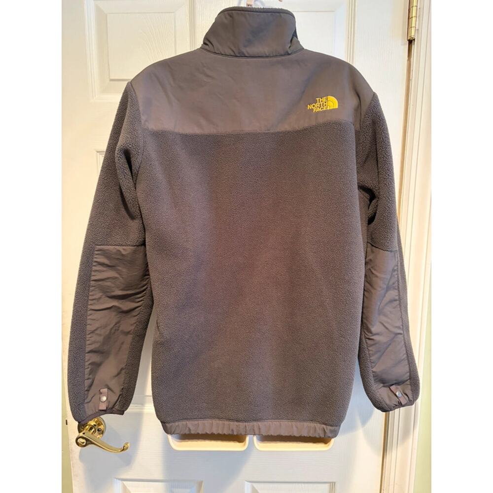 The North Face Boys XL 18/20 Gray Polartec Fleece Jacket Full Zip Outdoor Men - Picture 3 of 9